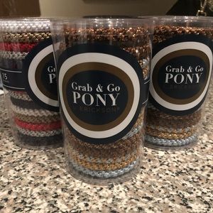 L. Erickson Grab & Go 15 Ponytail Holders